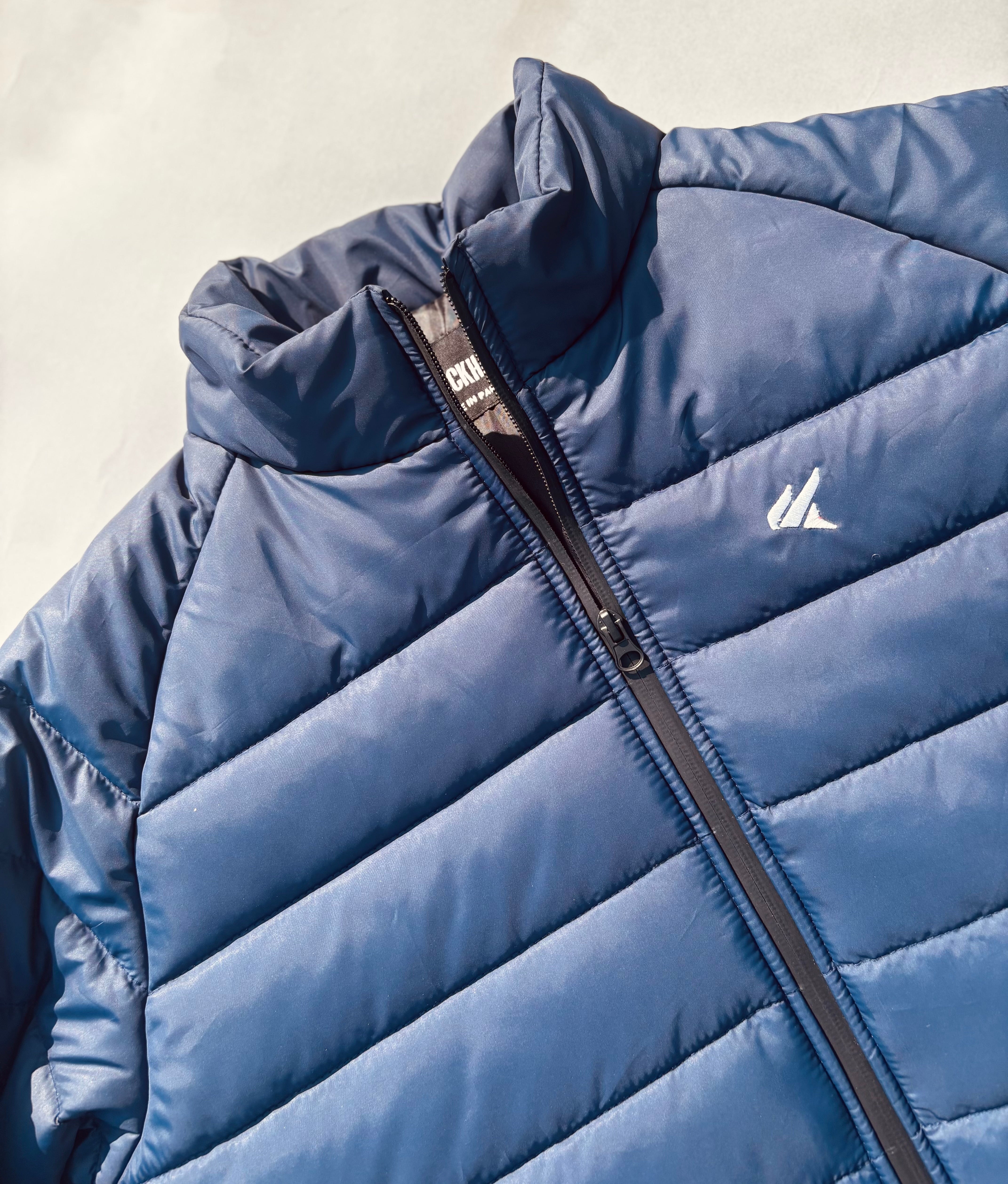 NAVY BLUE PUFFER JACKET