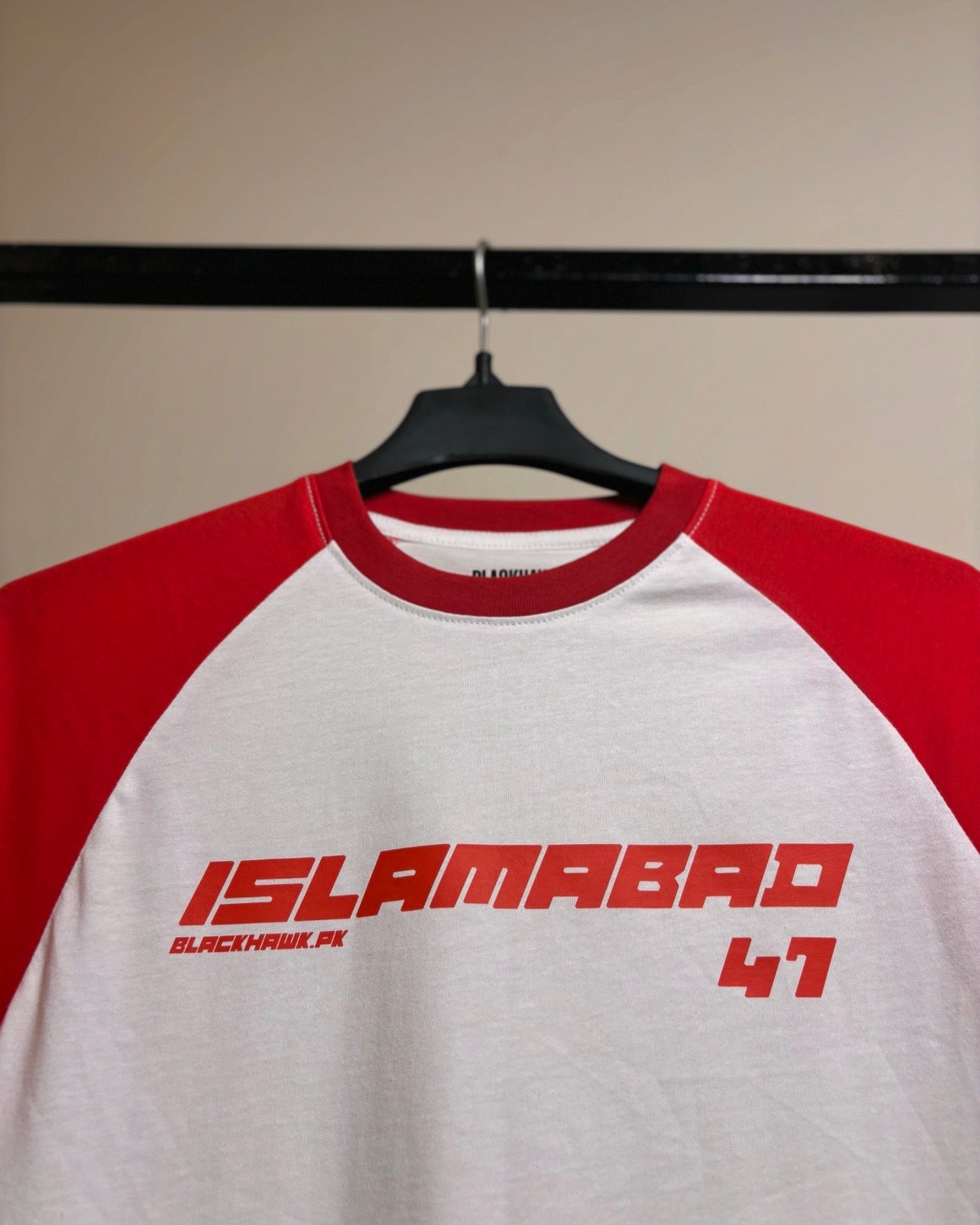 ISLAMABAD 47 RAGLAN T-SHIRT