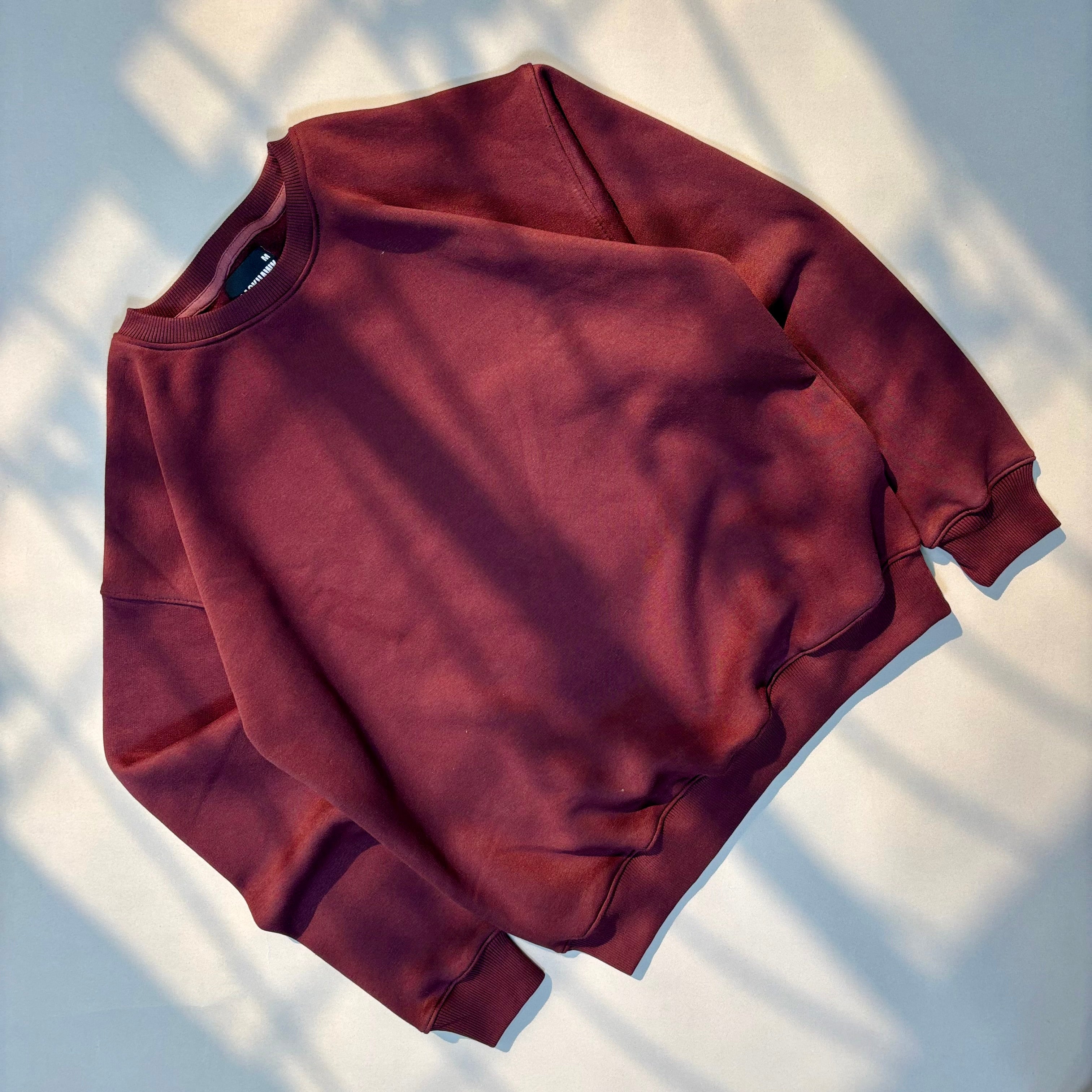 MAROON SWEATSHIRT
