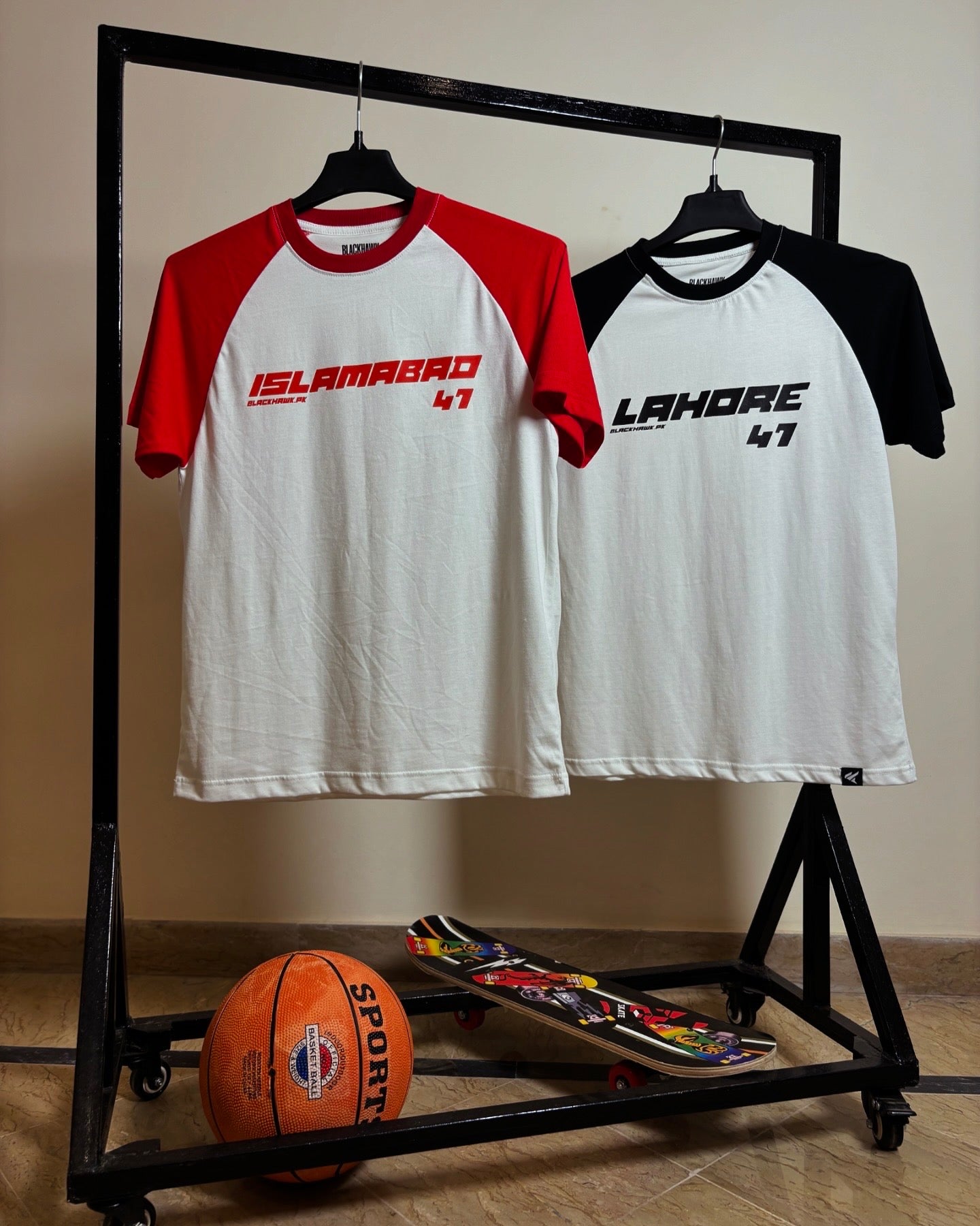 LAHORE 47 RAGLAN T-SHIRT