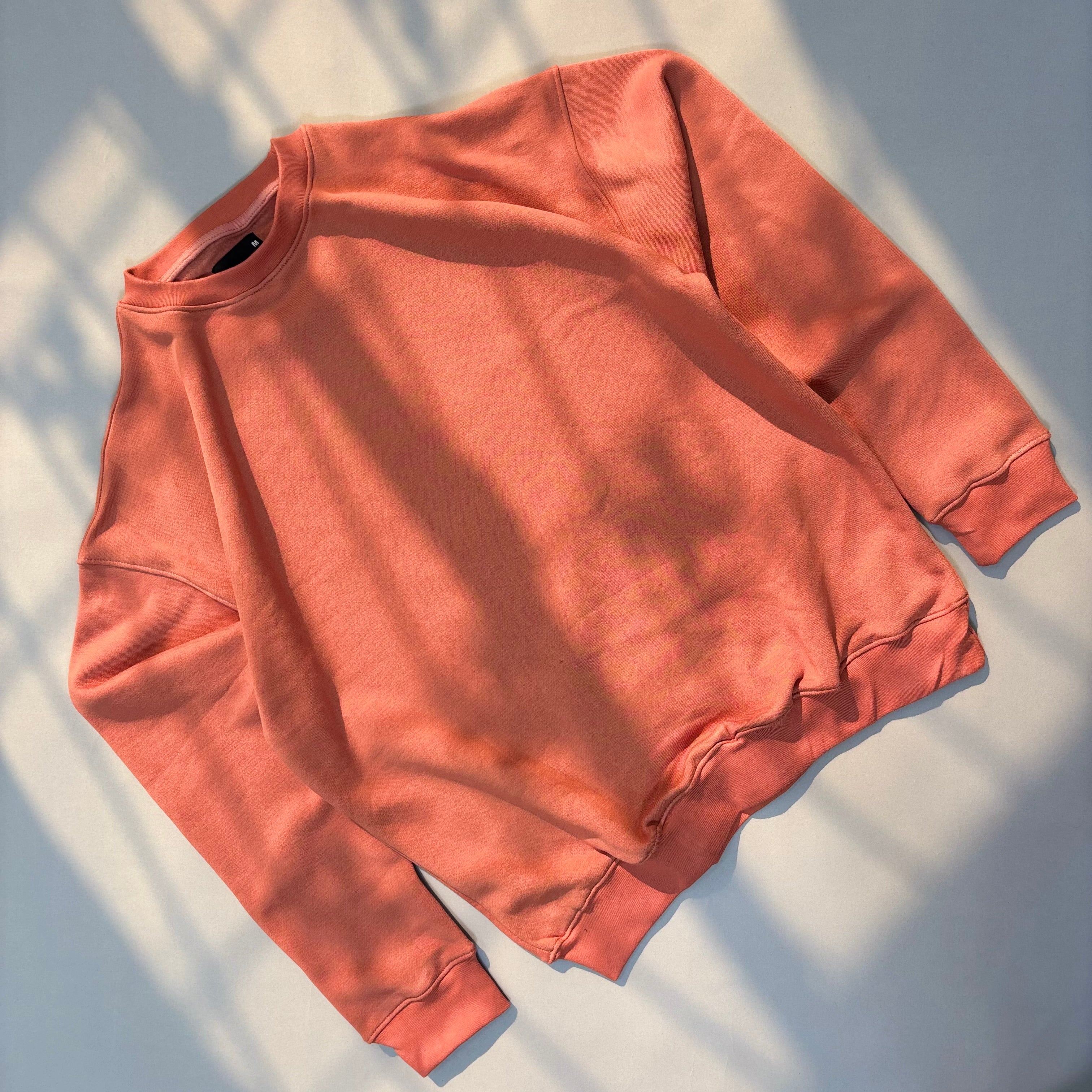 RUST PEACH SWEATSHIRT