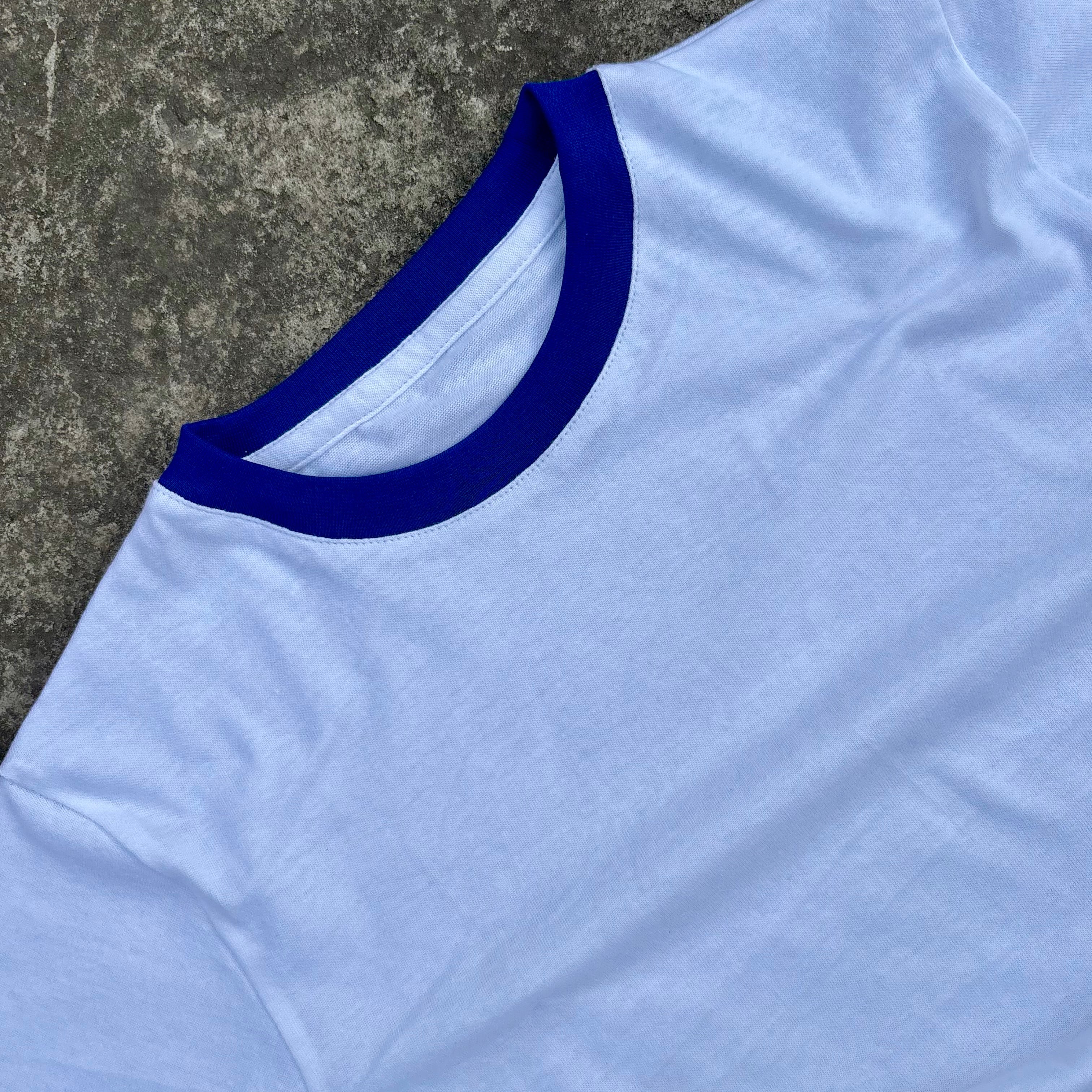 ROYAL BLUE/WHITE RINGER T-SHIRT