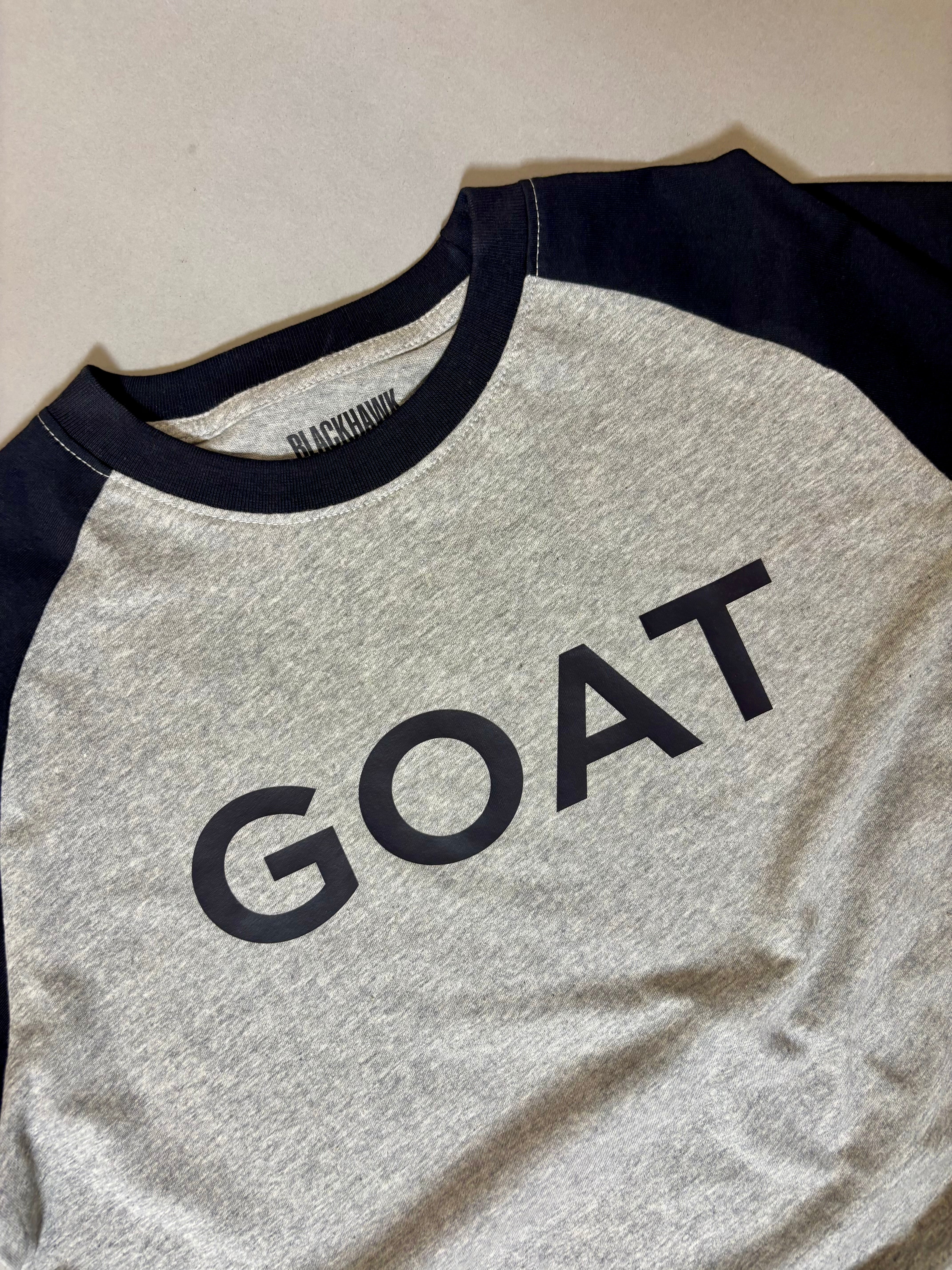 GOAT RAGLAN T-SHIRT