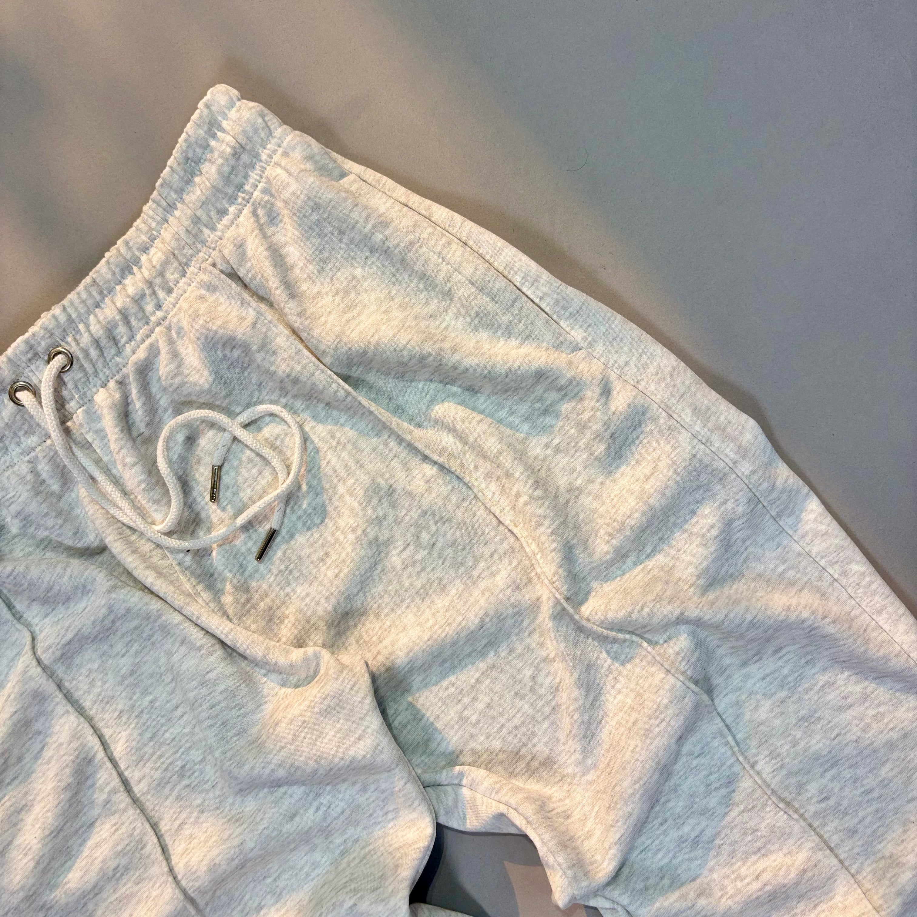 ASH GREY STRIPE-PANT