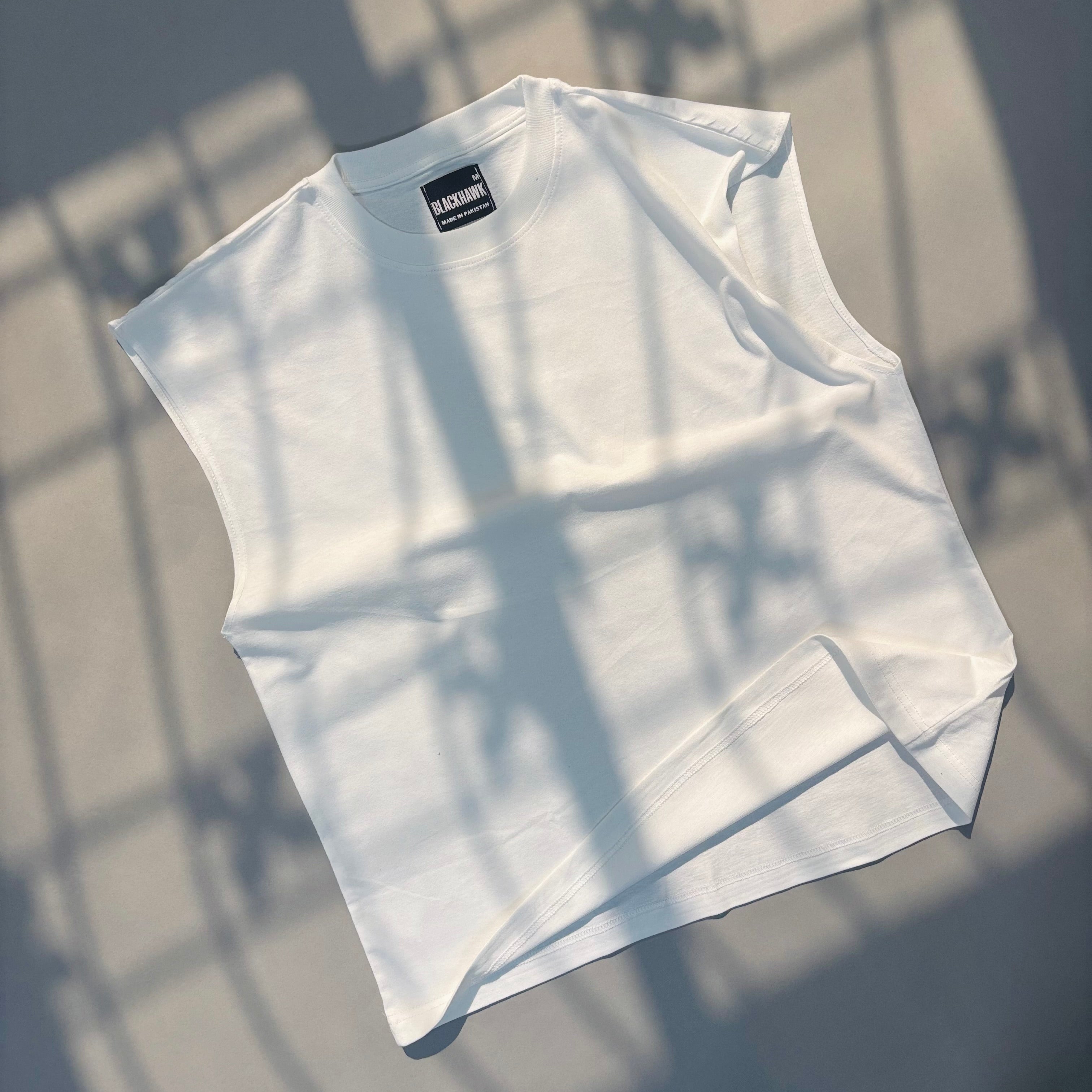 WHITE TANK TOP