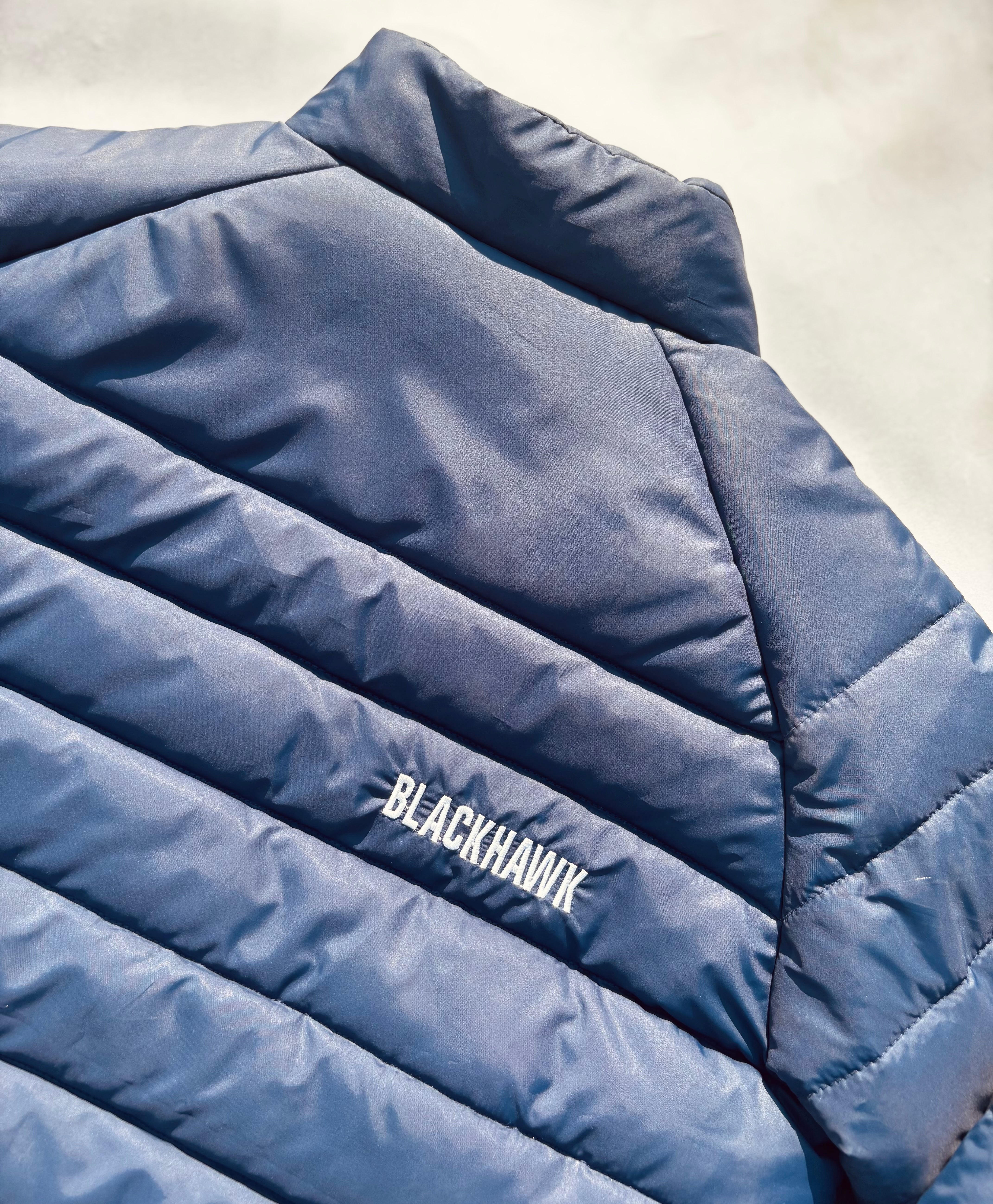 NAVY BLUE PUFFER JACKET