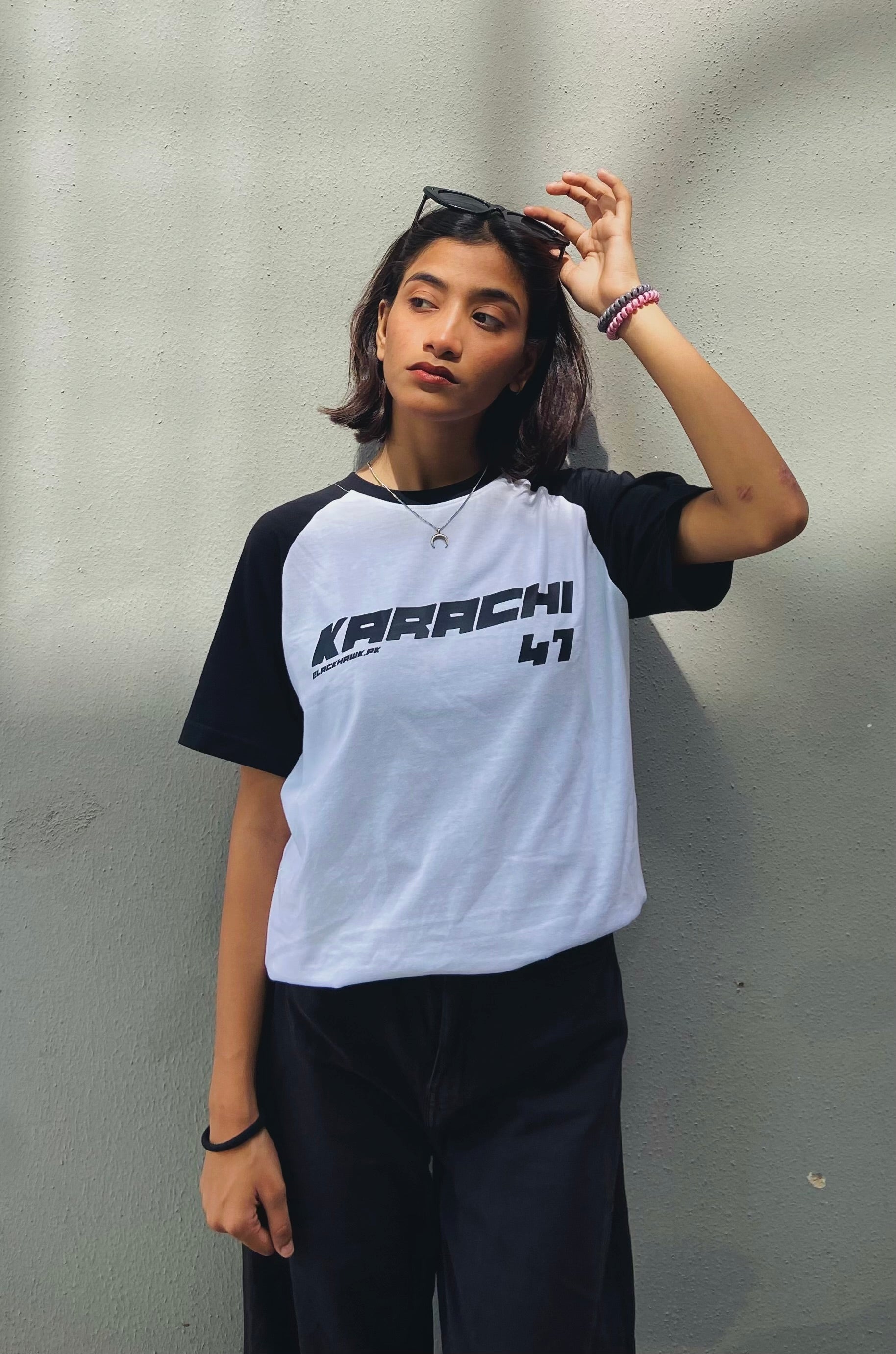 KARACHI 47 RAGLAN T-SHIRT