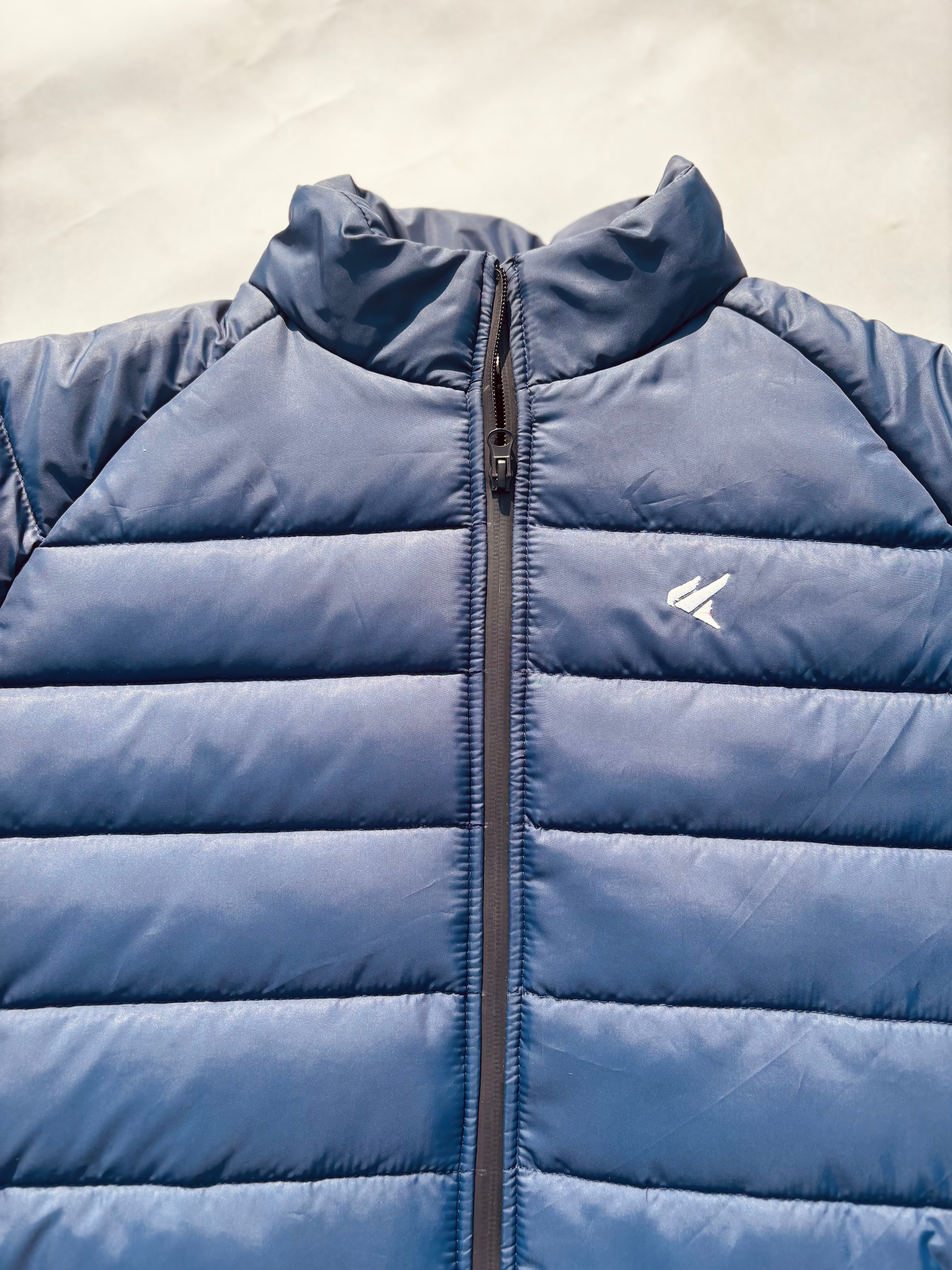 NAVY BLUE PUFFER JACKET