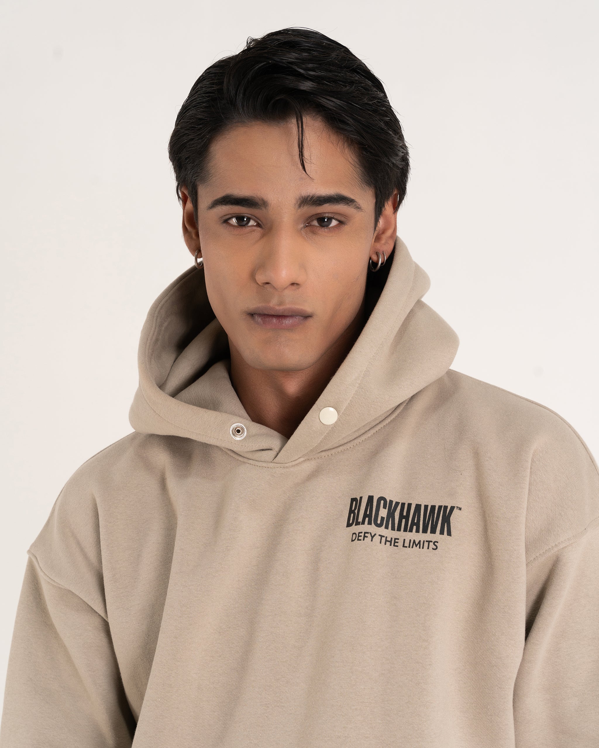 TAN DEFY THE LIMITS HOODIE