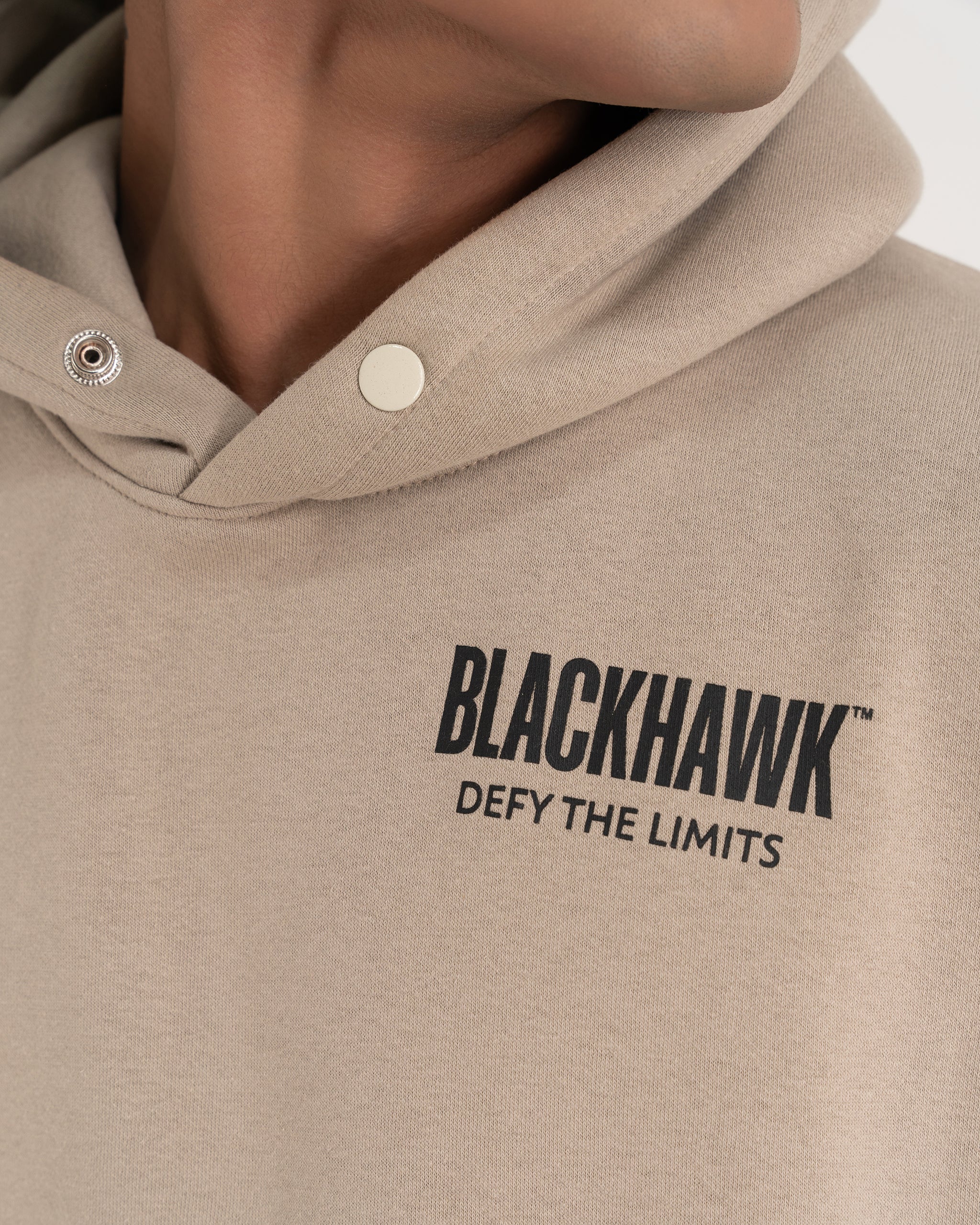 TAN DEFY THE LIMITS HOODIE