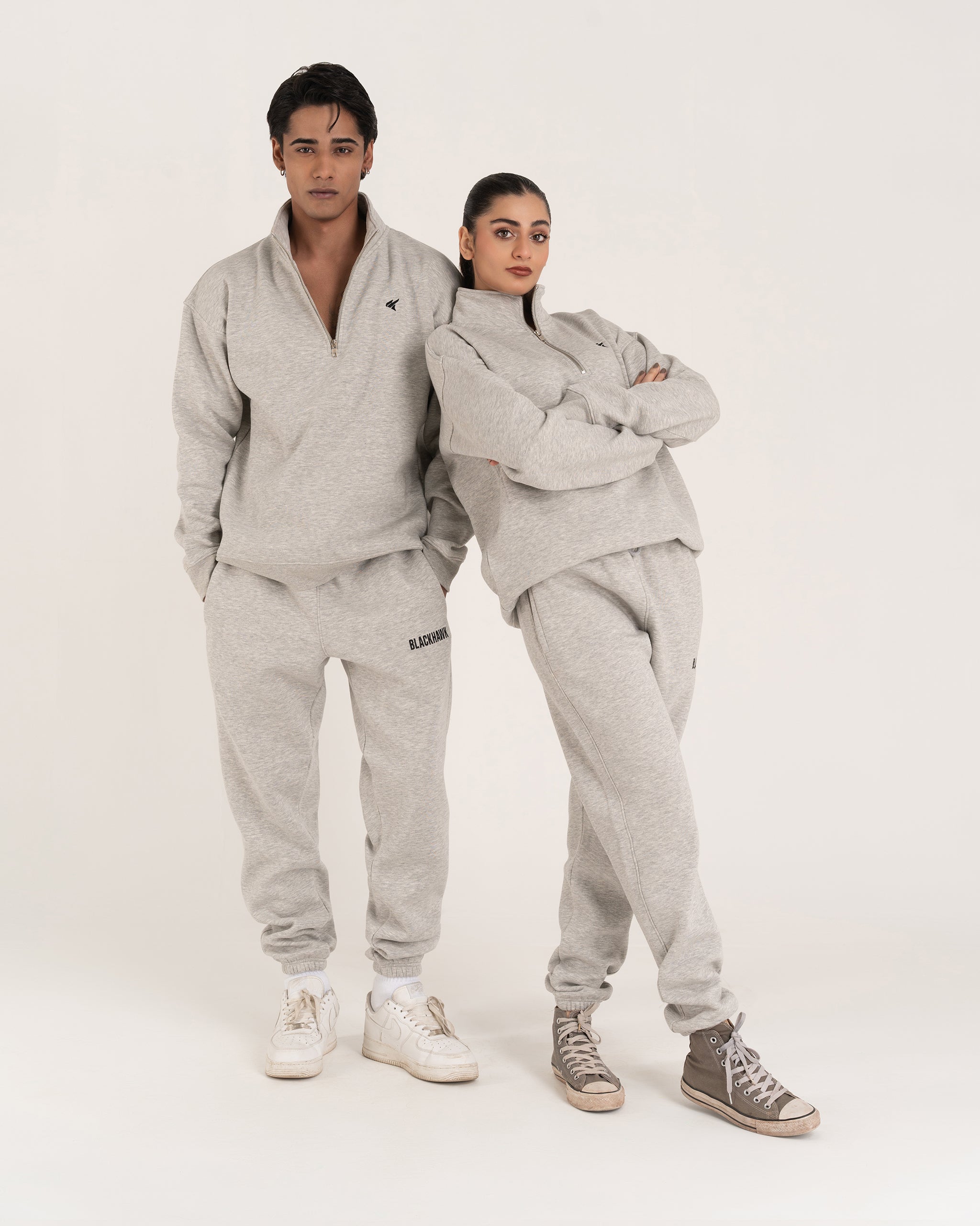 HEATHER GREY CO-ORD SET