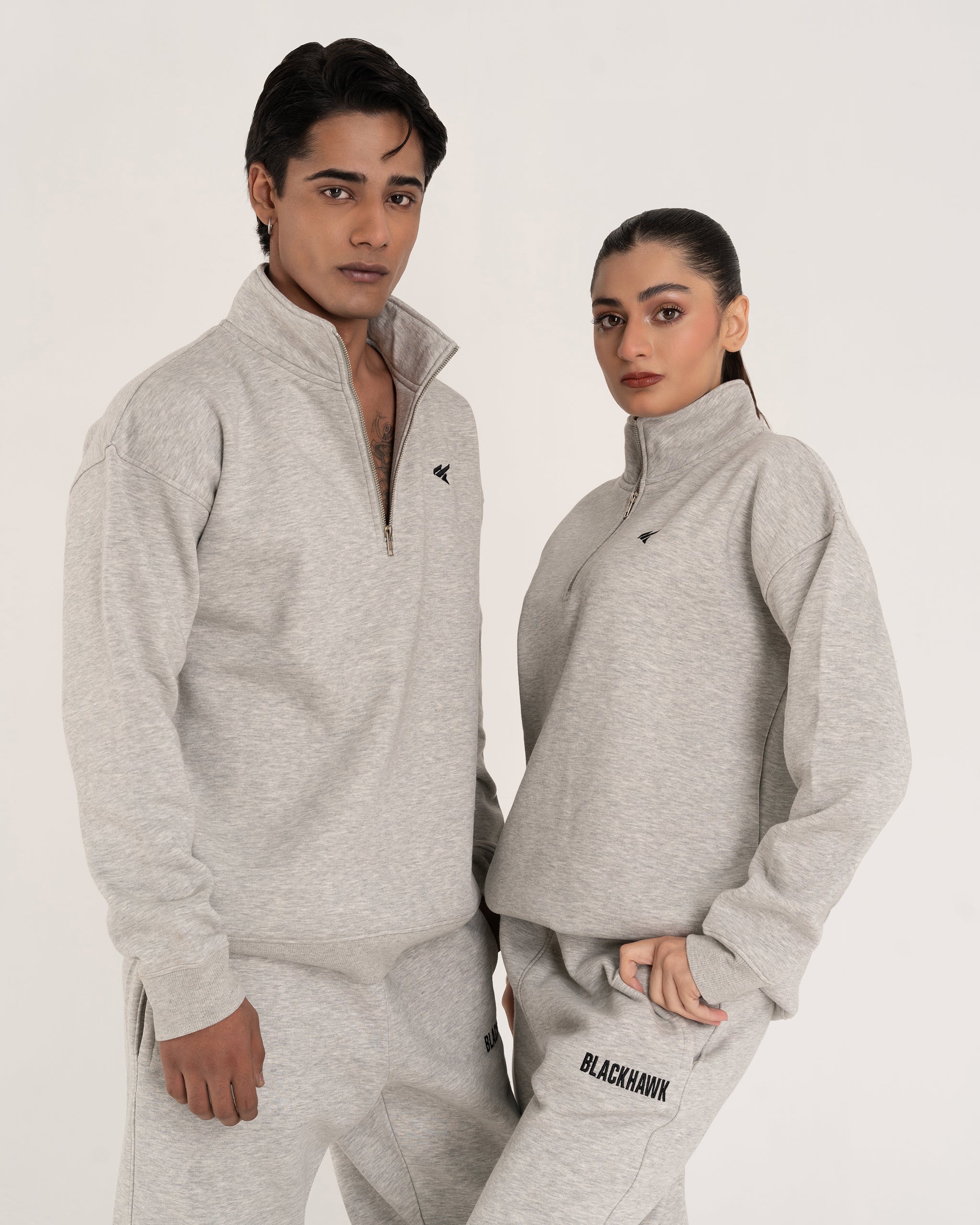 HEATHER GREY CO-ORD SET