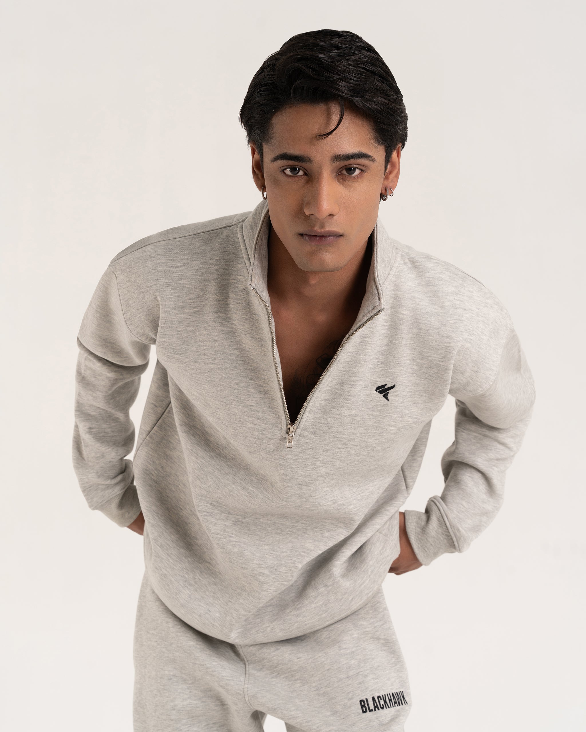 HEATHER GREY CO-ORD SET