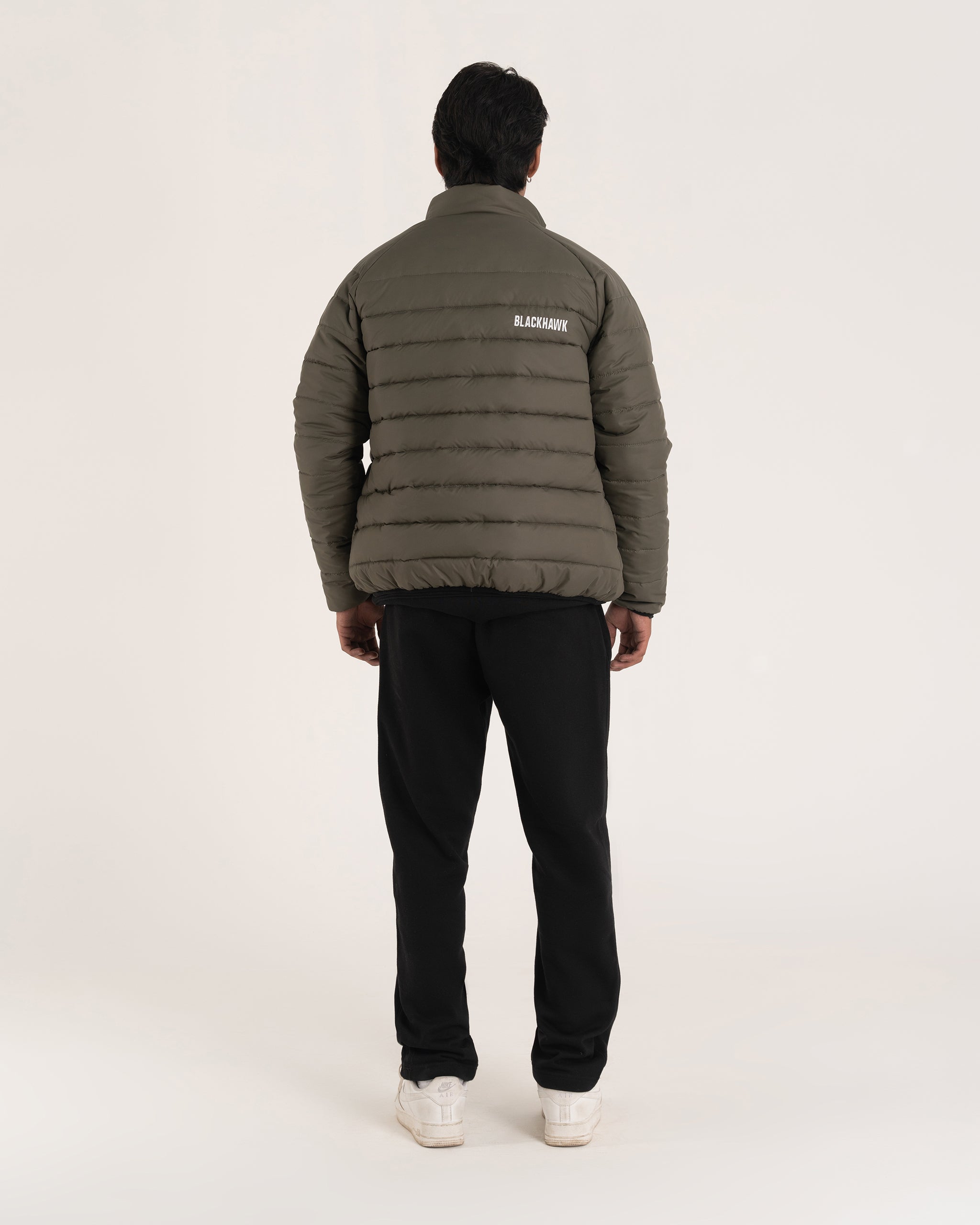 OLIVE PUFFER JACKET