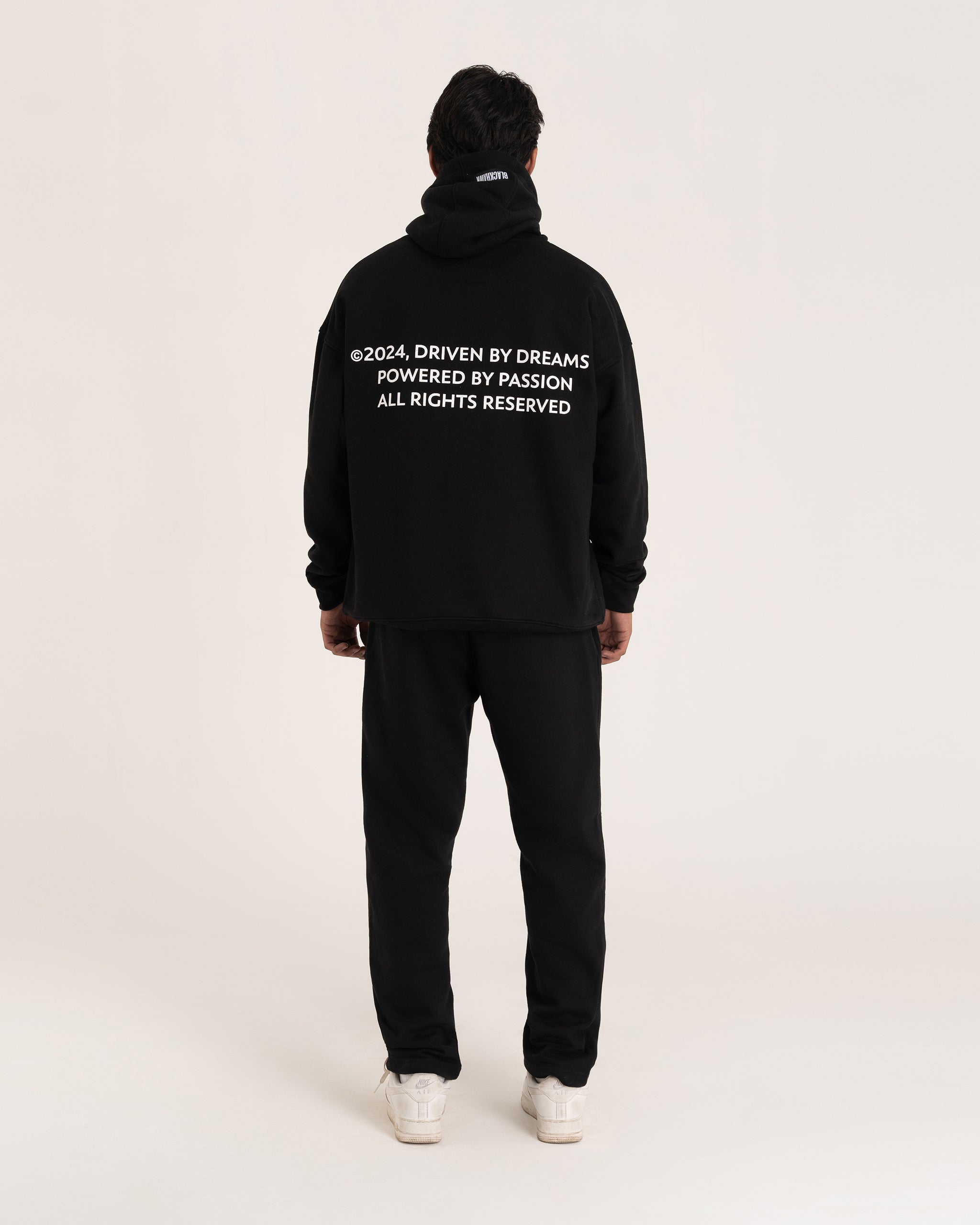 BLACK DEFY THE LIMITS HOODIE