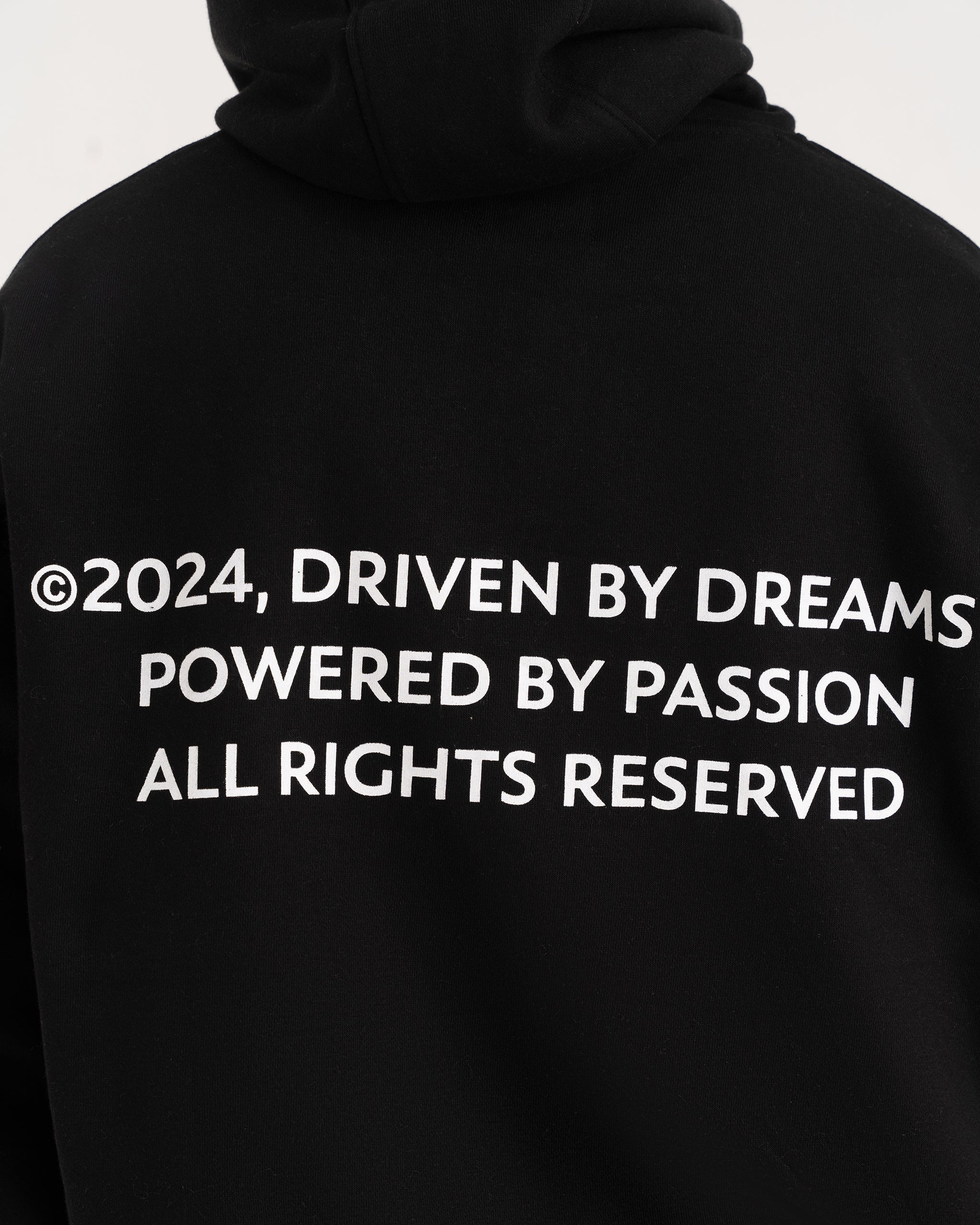 BLACK DEFY THE LIMITS HOODIE