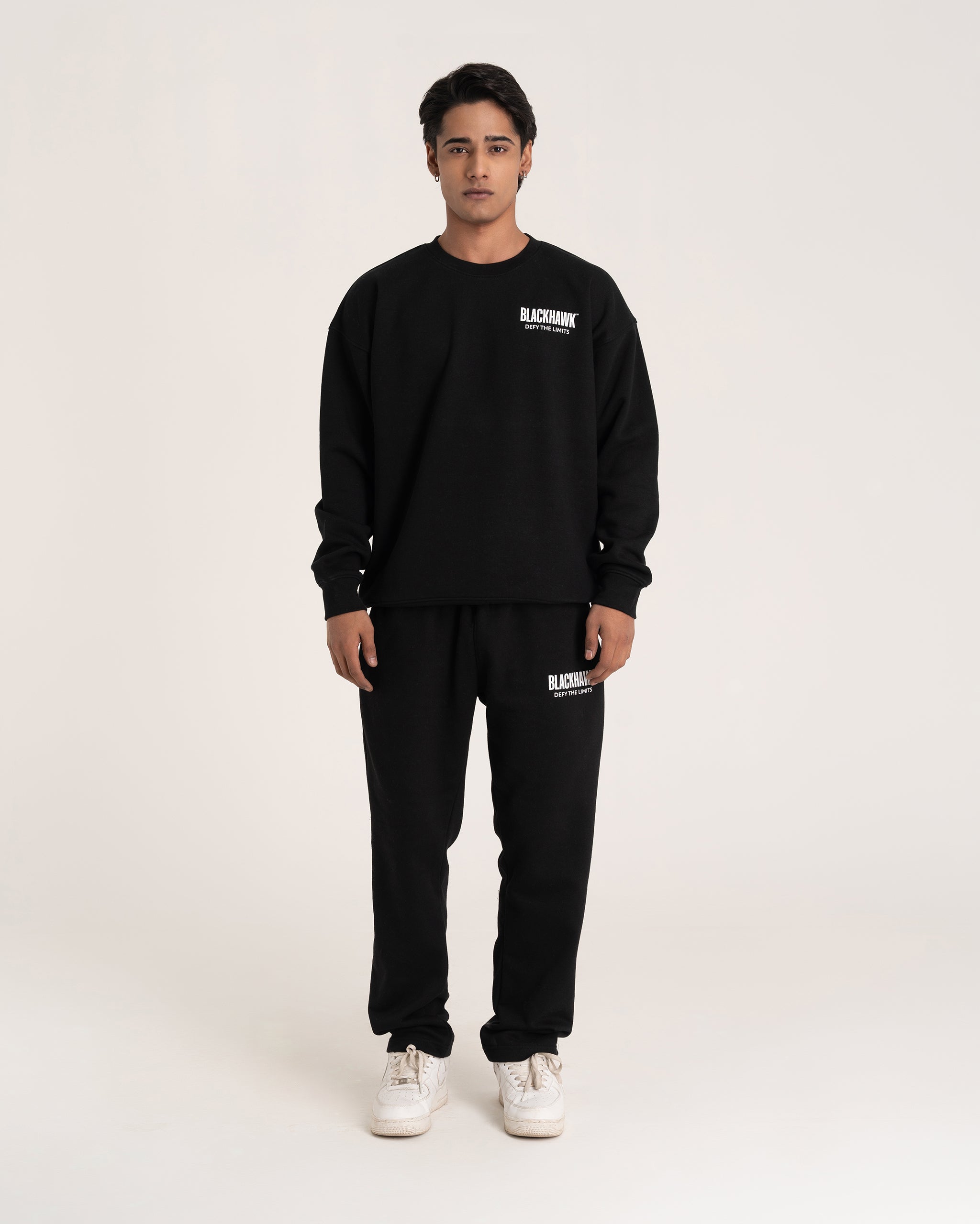 BLACK THE GRIND NEVER ENDS SWEATSHIRT