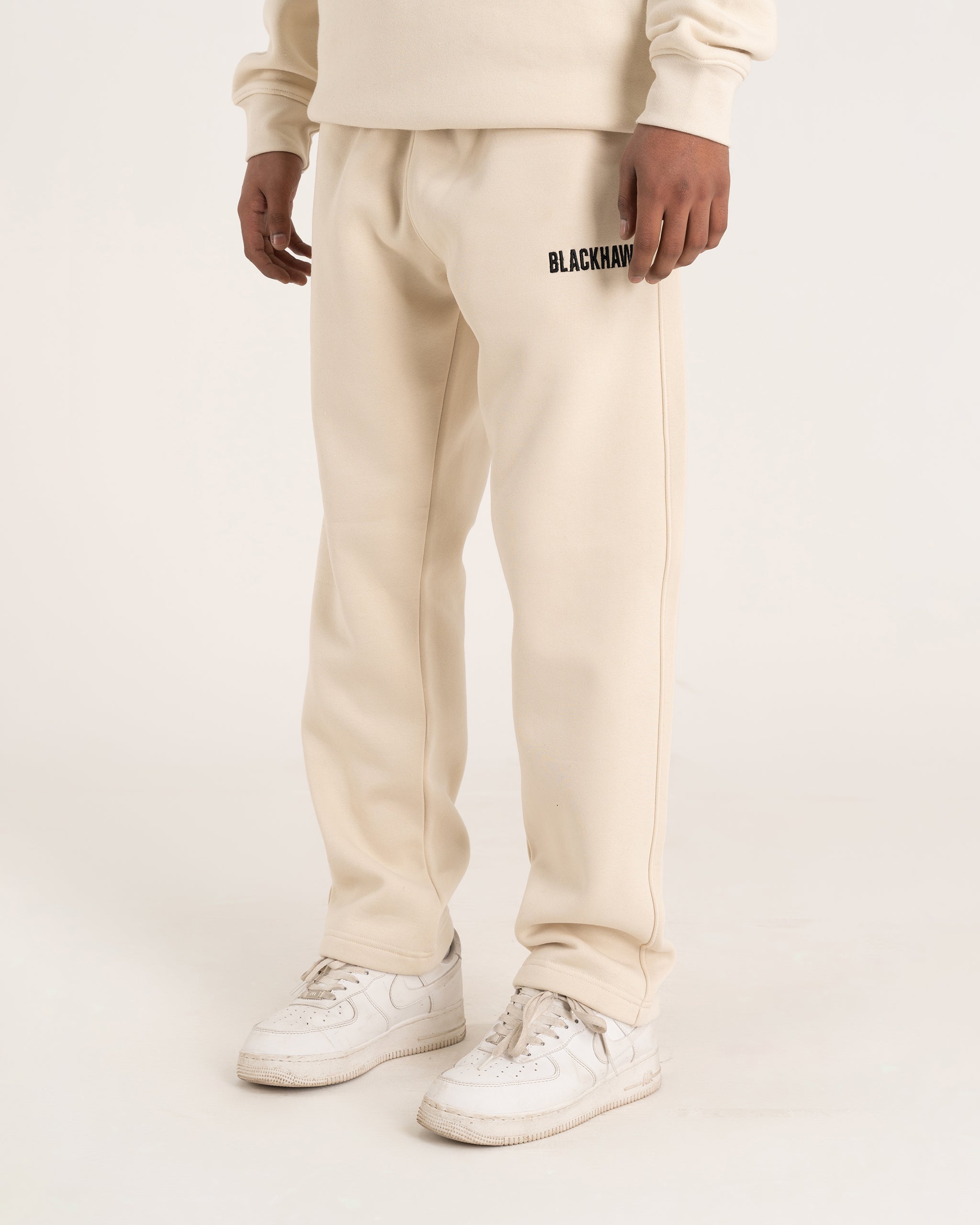 OFF WHITE STRAIGHT TRACK-PANT