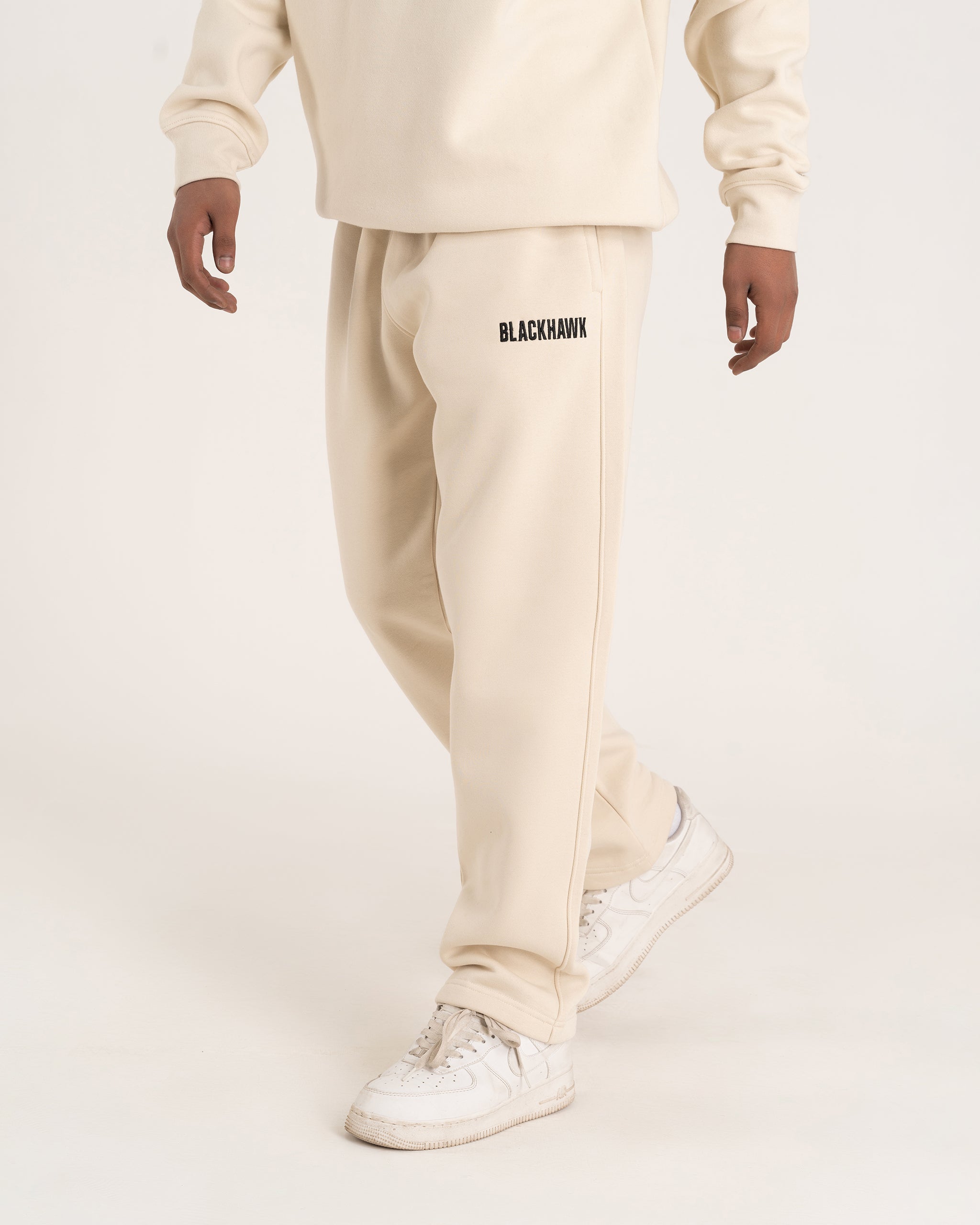 OFF WHITE STRAIGHT TRACK-PANT