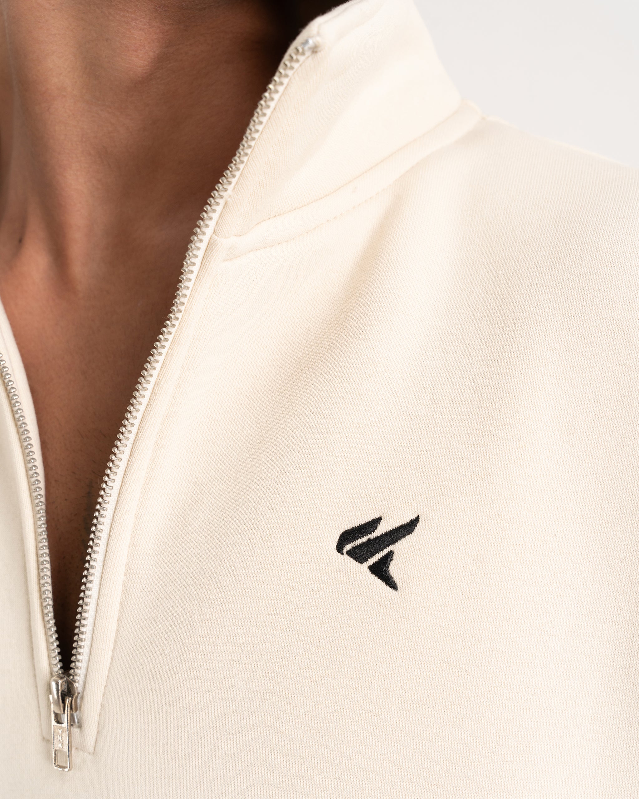 OFF WHITE QUARTER ZIPPER