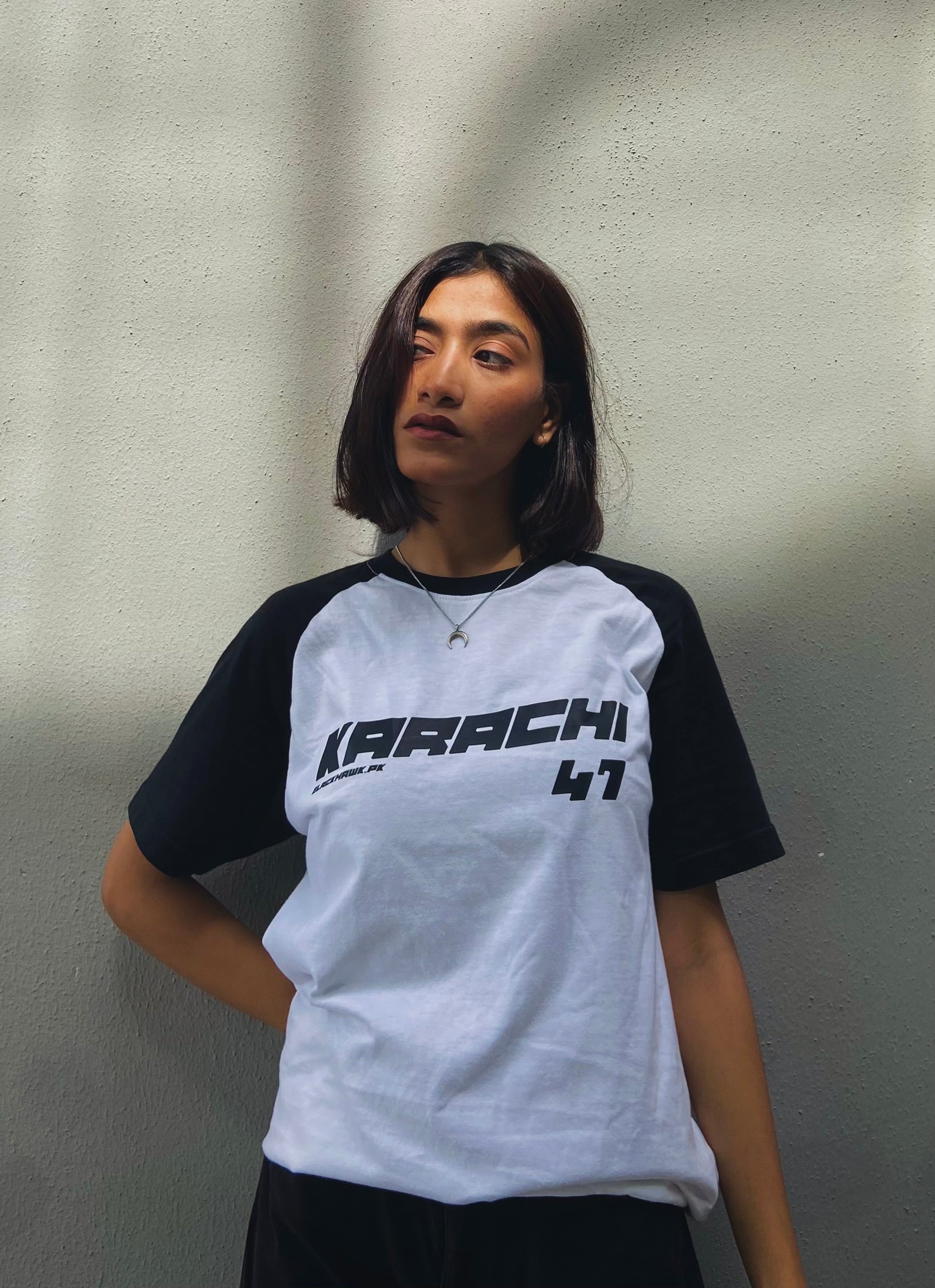 KARACHI 47 RAGLAN T-SHIRT