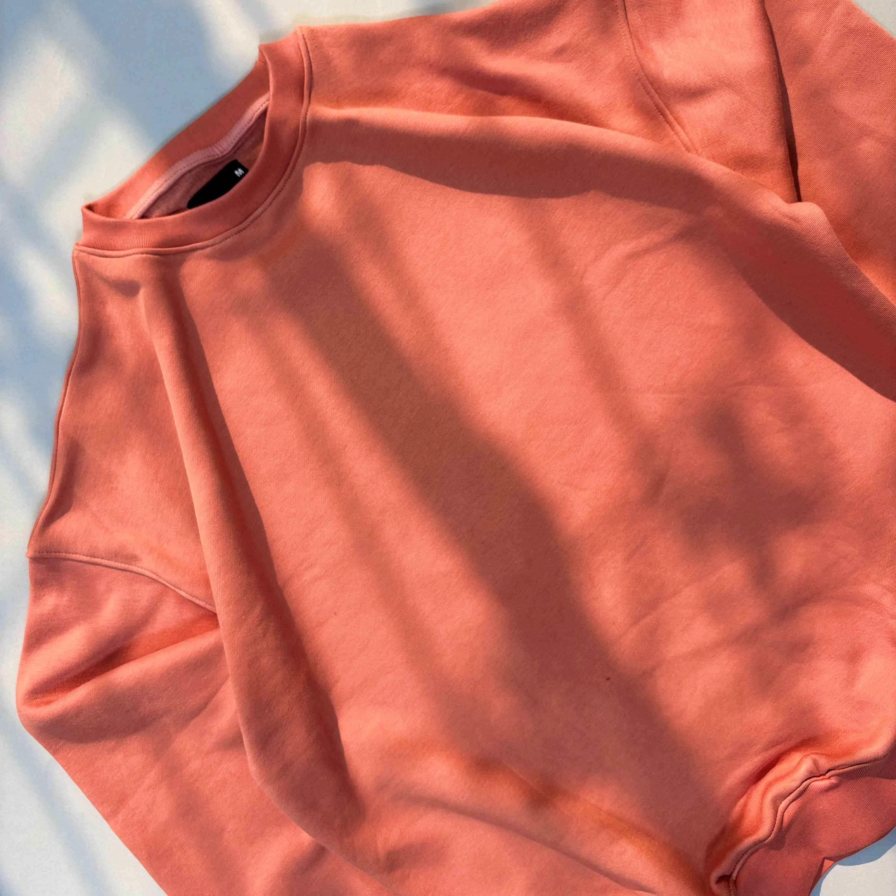 RUST PEACH SWEATSHIRT