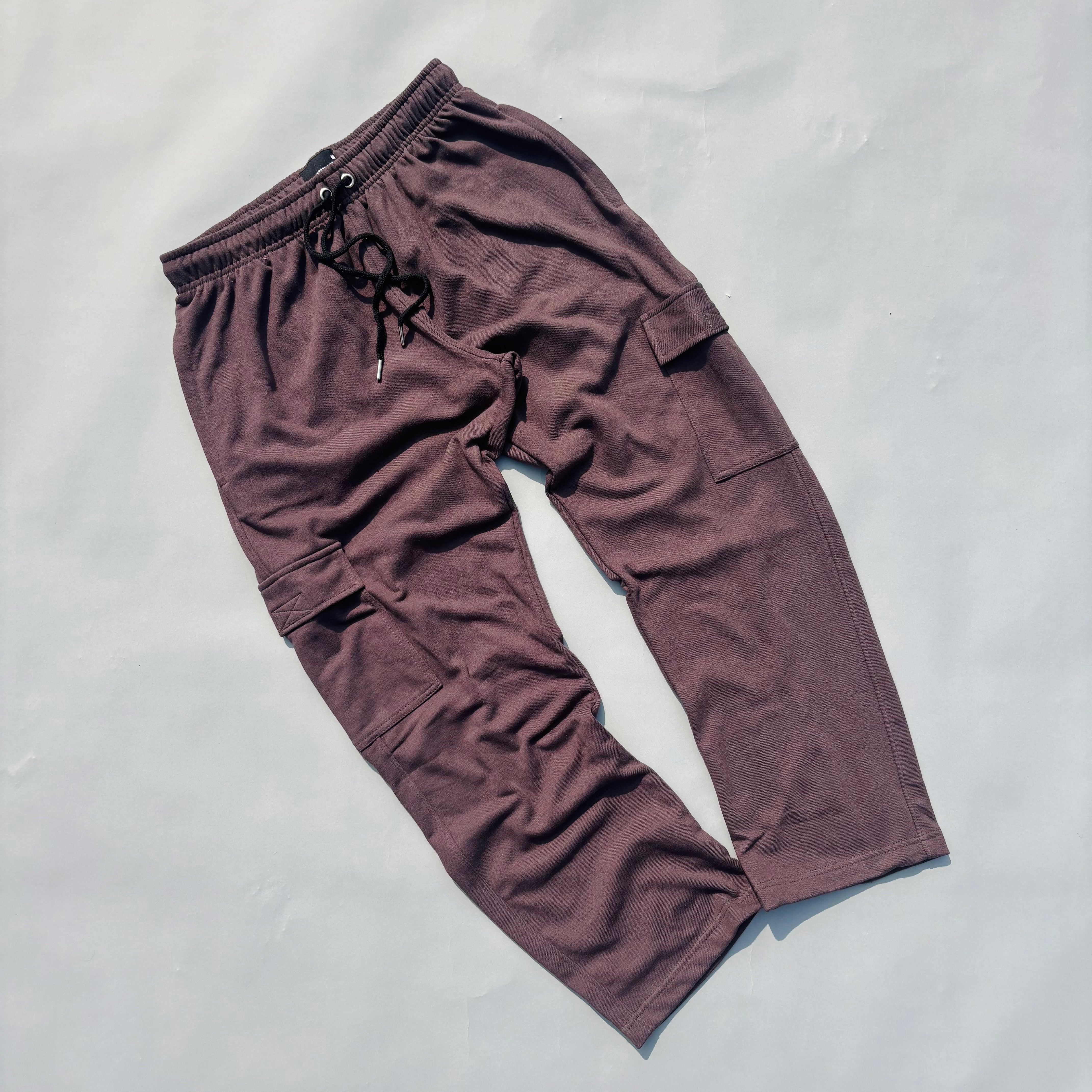 CHOCOLATE BROWN CARGO-PANT