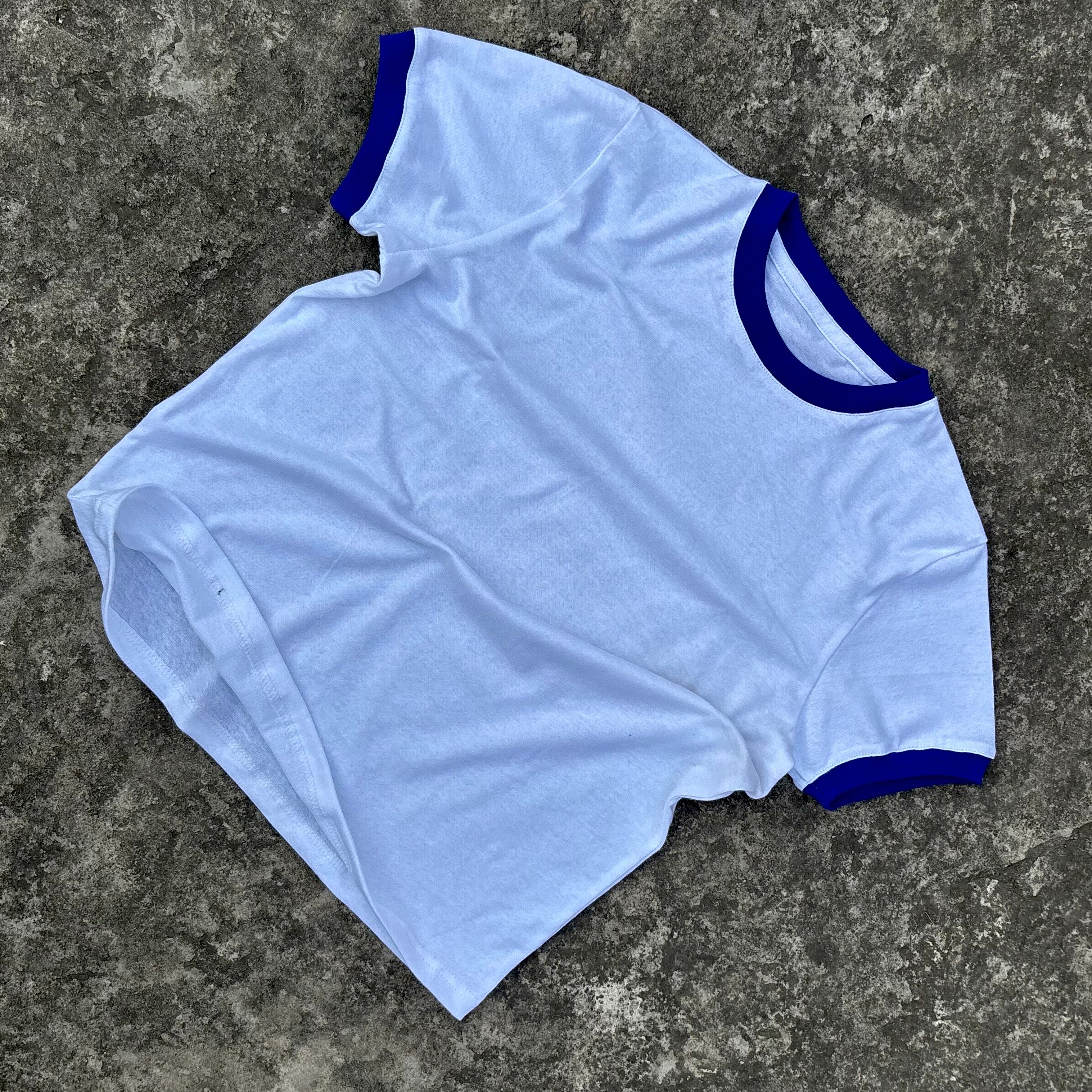 ROYAL BLUE/WHITE RINGER T-SHIRT