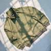 OLIVE GREEN QUARTER ZIPPER