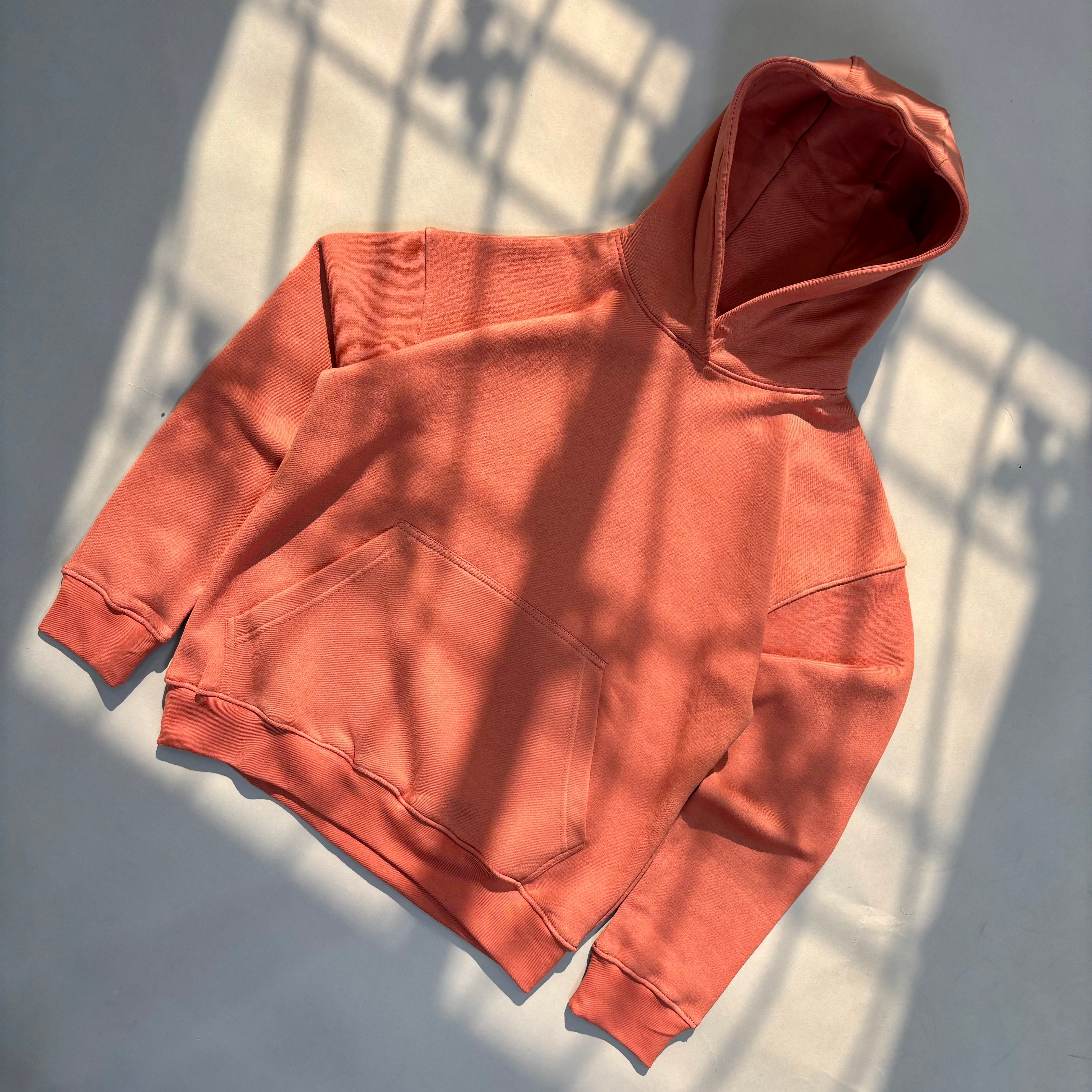 RUST PEACH HOODIE