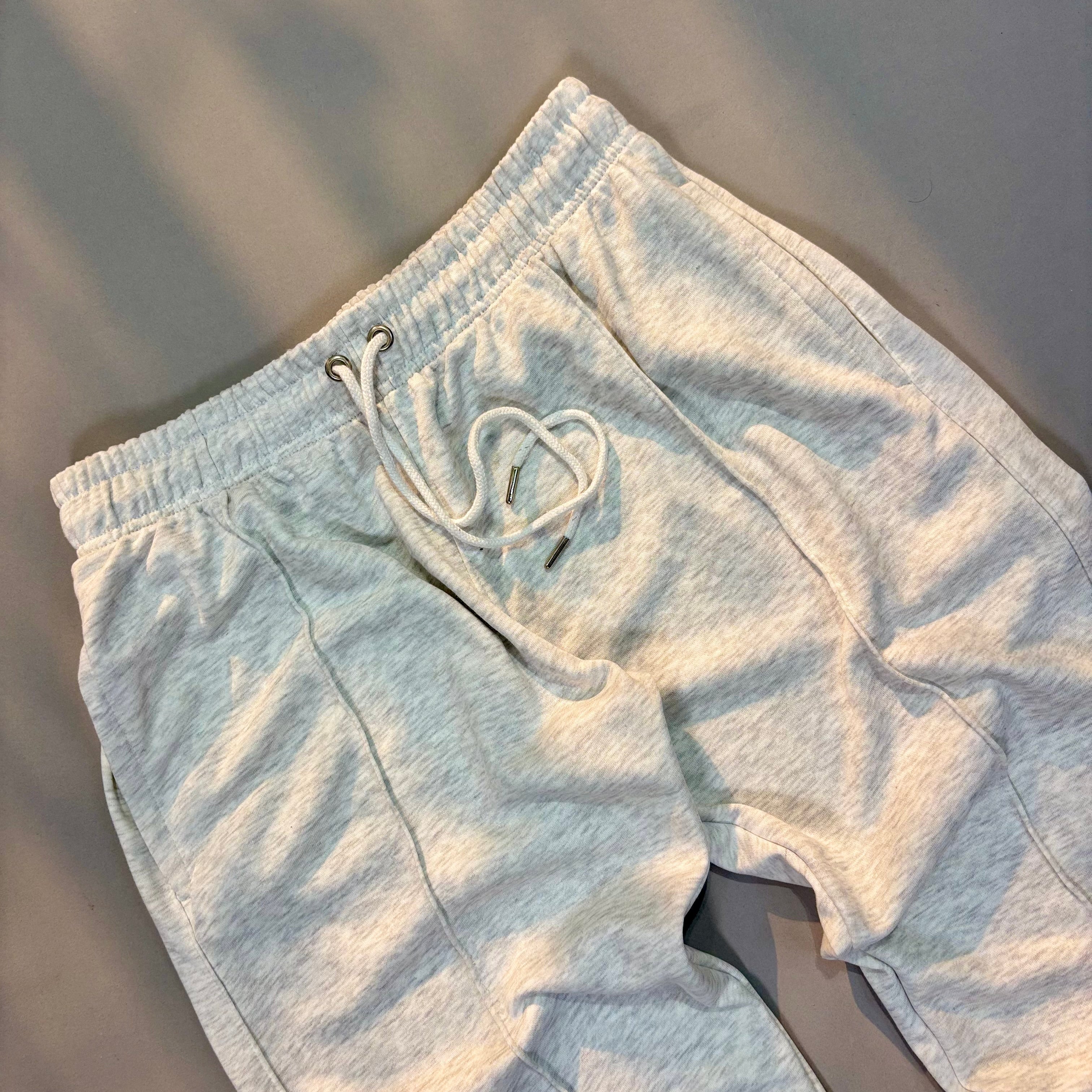 ASH GREY STRIPE-PANT