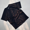 BLACK RAGLAN SLIM FIT T-SHIRT
